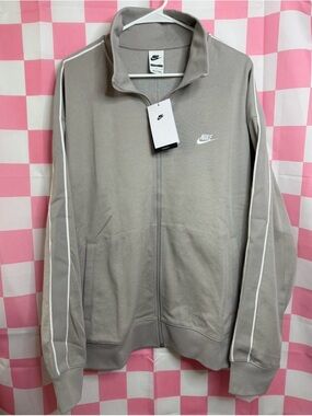 Nike Club Knit Oversized Track Jacket